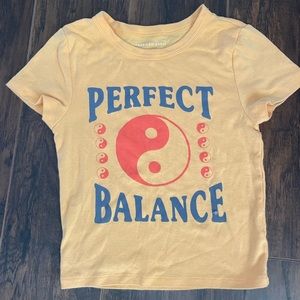 american eagle baby tee